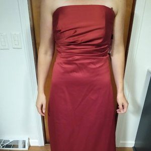 ABS Essentials by Allen Schwartz Red Ballgown